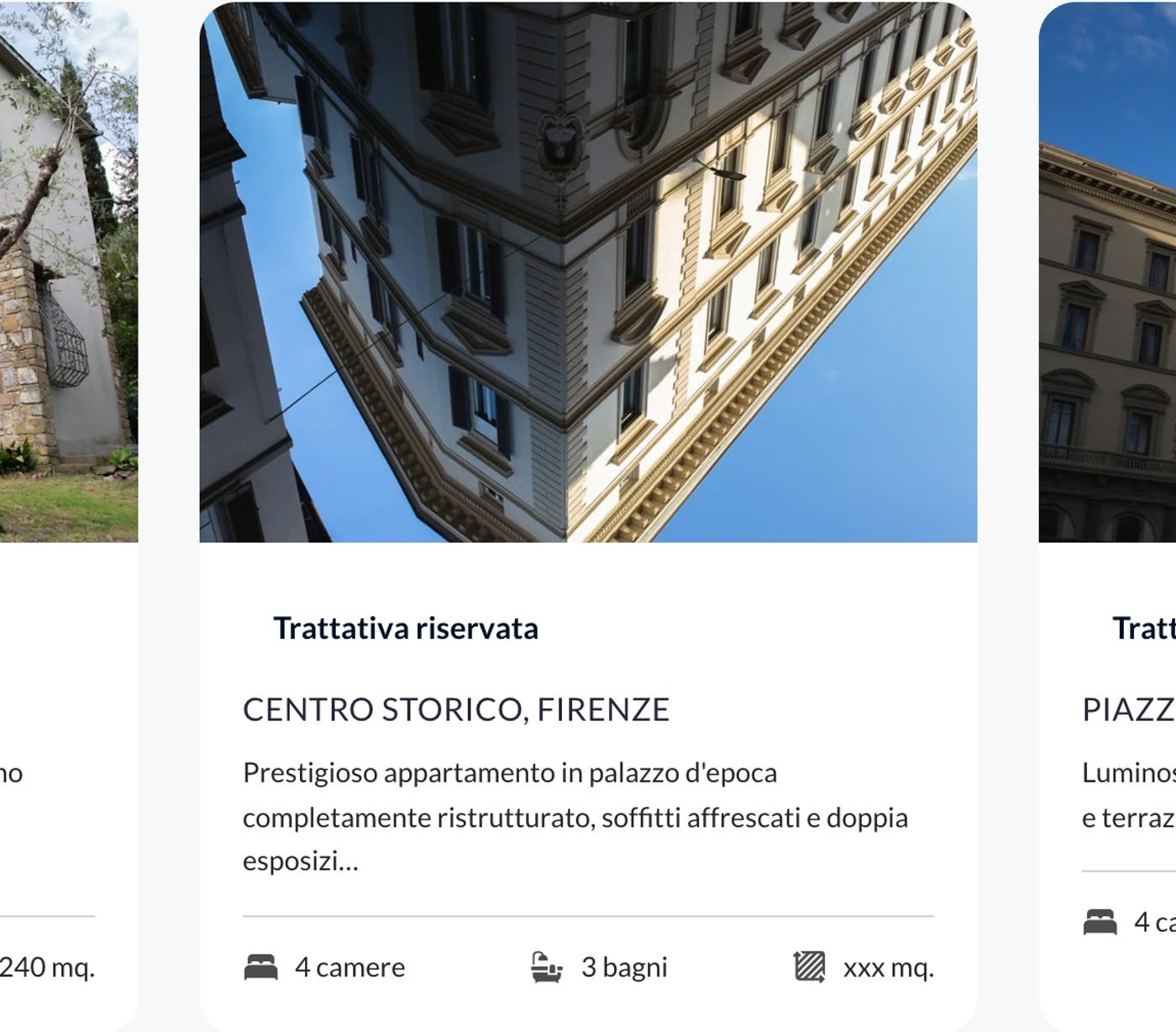 Polo Real Estate, il catalogo degli immobili